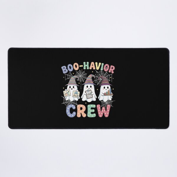 Item preview, boo halloween crew cute ghost witches with spiderwebs designed and sold by FormalDehyena.