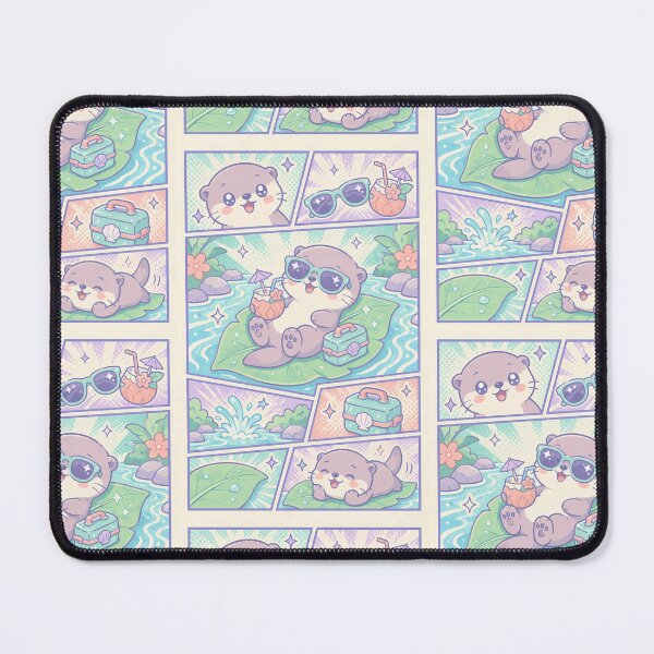 Item preview, Kawaii River Vacation Otter designed and sold by Gift Phrase Studio.
