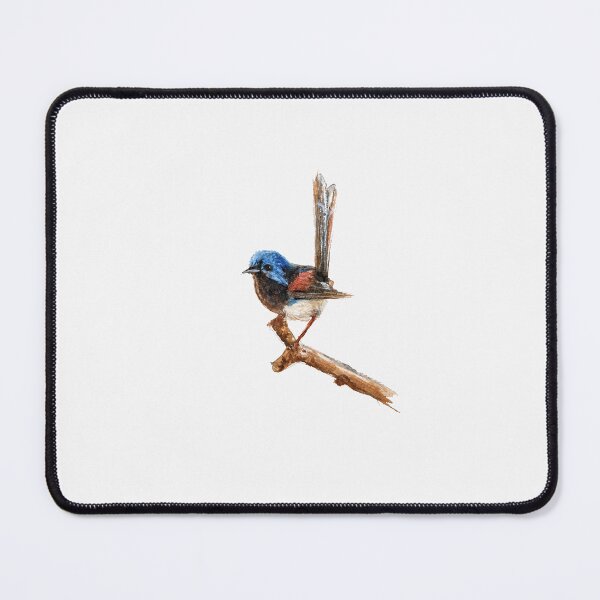Item preview, Fairy Wren - Tiny Hand painted Watercolor Painting designed and sold by artpadanna.