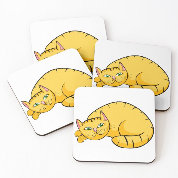 Item preview, Cute Ginger Orange Cat Illustration designed and sold by OrPolly.