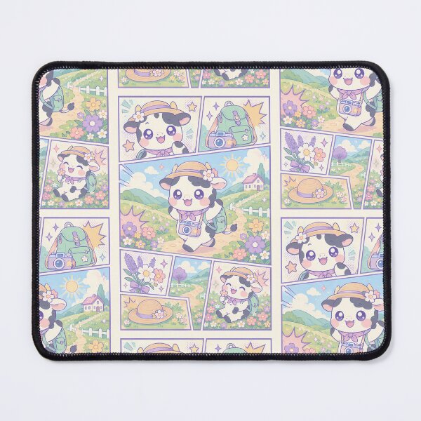 Item preview, Kawaii Countryside Travel Cow designed and sold by Gift Phrase Studio.