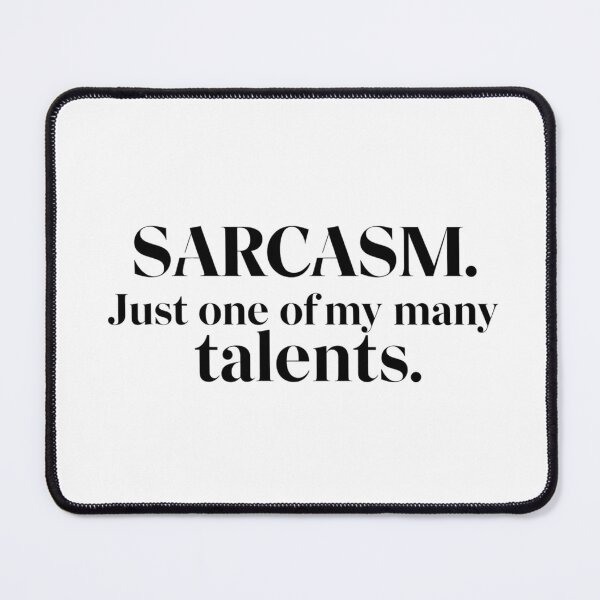 Item preview, Sarcasm Just One of My Many Talents Funny T-Shirt | Sarcastic Quote | Vintage Typography | Introvert Humor Graphic Tee designed and sold by Vvmd.