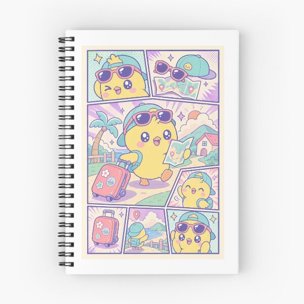 Item preview, Kawaii Tourist Chick Adventure designed and sold by Gift Phrase Studio.