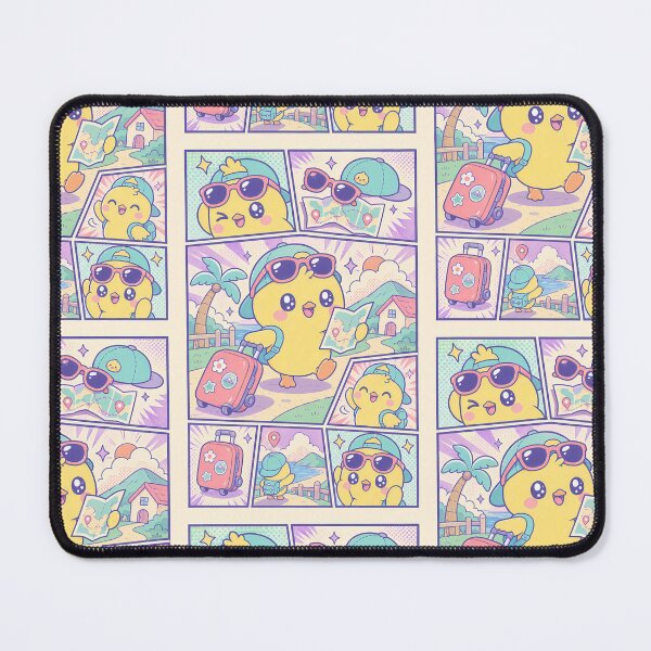 Item preview, Kawaii Tourist Chick Adventure designed and sold by Gift Phrase Studio.