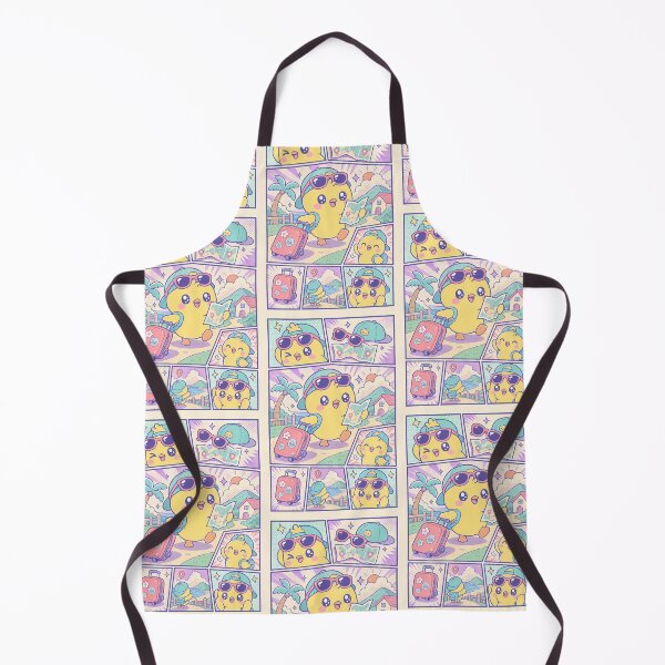 Aperçu de l'œuvre Kawaii Tourist Chick Adventure créée et vendue par Gift Phrase Studio.