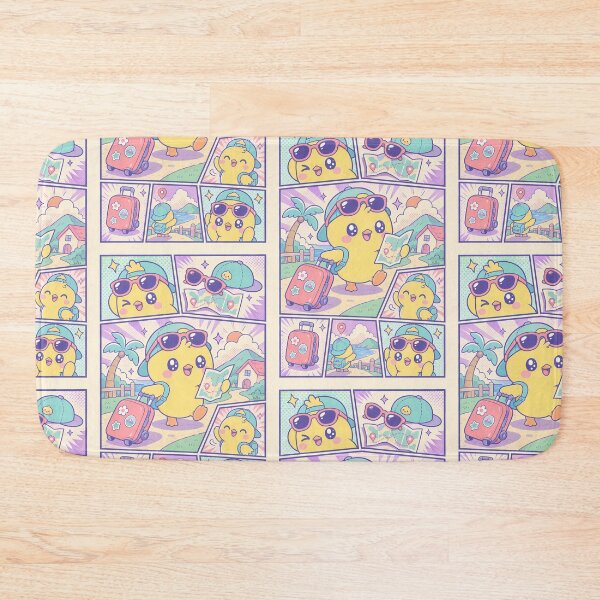 Item preview, Kawaii Tourist Chick Adventure designed and sold by Gift Phrase Studio.