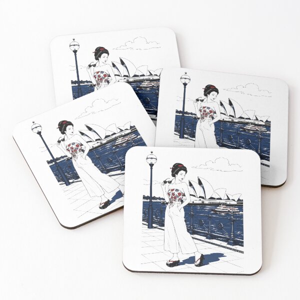Item preview, Red Geta, Blue Horizon | Ayairo Collection No.026 designed and sold by AYAIRO.
