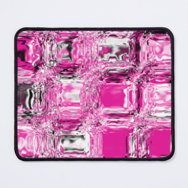 Item preview, Hot Pink Glass Block Glitch Pattern designed and sold by ChonkyWave.
