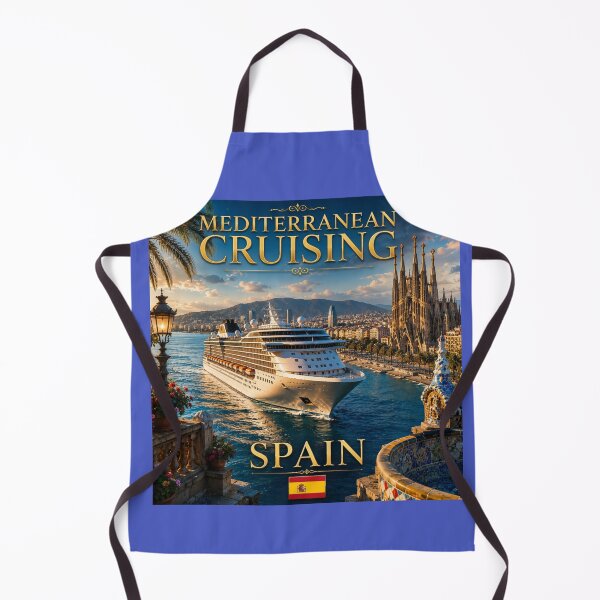 Item preview, Mediterranean Cruising Spain designed and sold by globetrottergfx.