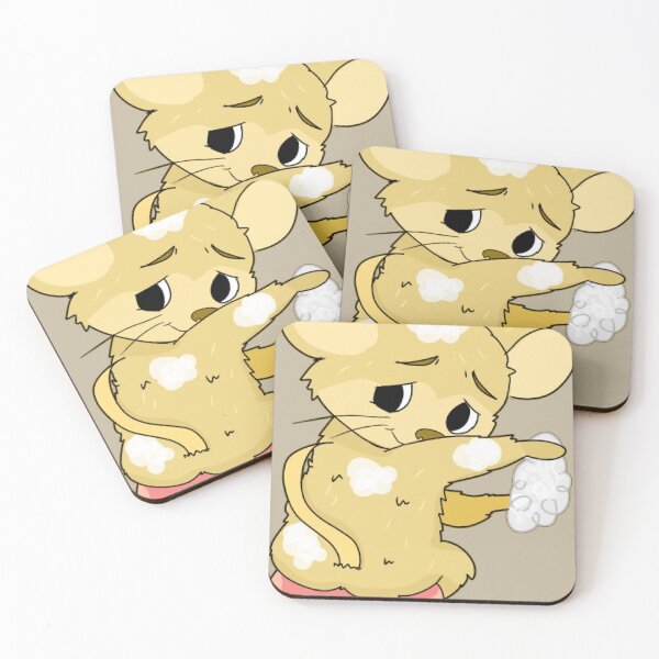 Item preview, Sad Chonky Mouse Washing with Soap designed and sold by ChonkyWave.
