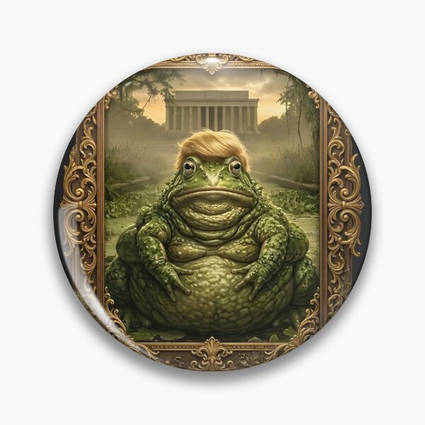 Item preview, The Frog King of Washington Fine Art designed and sold by Dragonmotor Media.