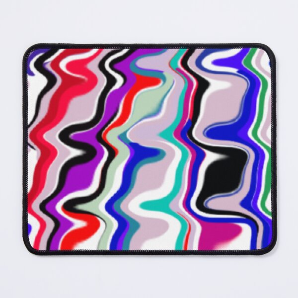 Item preview, Psychedelic Retro Liquid Wavy Stripes designed and sold by ChonkyWave.