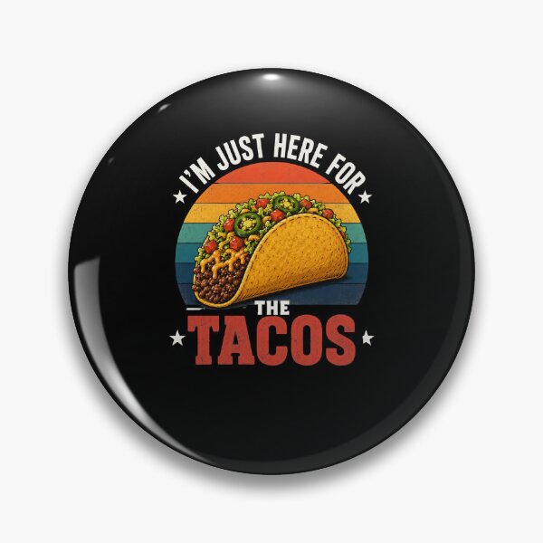 Item preview, tacos Funny Retro Taco Lover Vintage Mexican Food Art designed and sold by FormalDehyena.