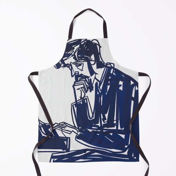 Item preview, Claude Debussy - Blue Abstract Art designed and sold by shadow-bloom.