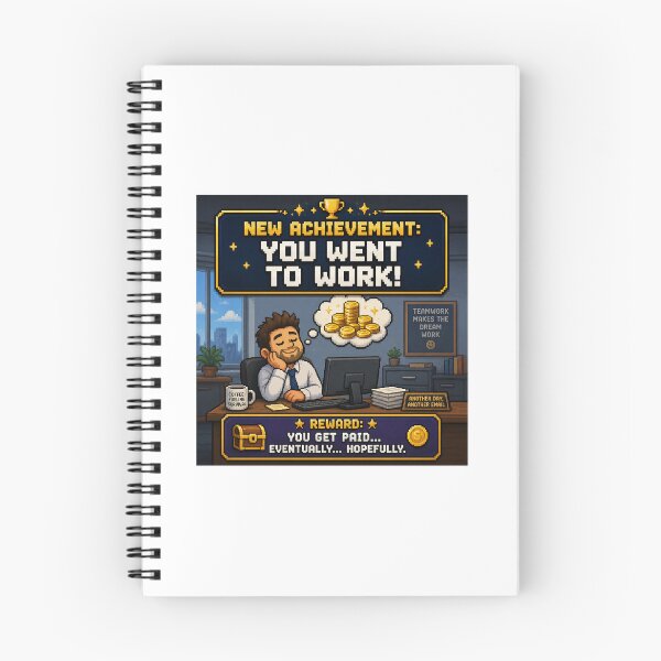 Item preview, New Achievement: You went to work! designed and sold by JR Designes.