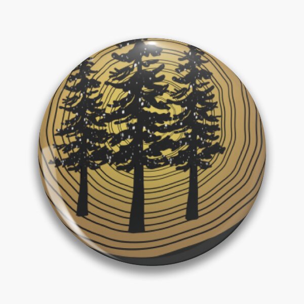 Item preview, Deeply Rooted Pine Tree Wood Slice designed and sold by NaturePsyche.