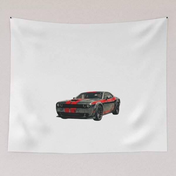 Item preview, Dodge Challenger Muscle Car Art designed and sold by nyxium-art.