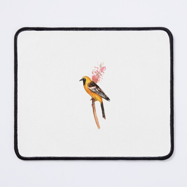 Item preview, Hooded Oriole - Tiny Hand painted Watercolor Painting designed and sold by artpadanna.