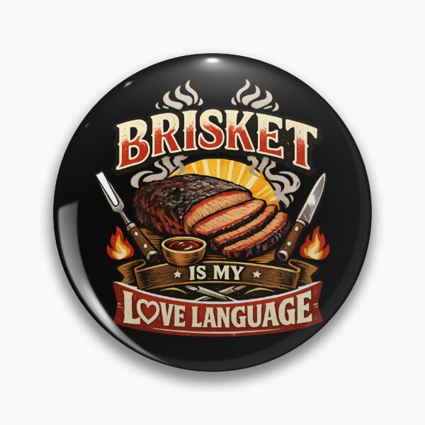 Item preview, Brisket Is My Love Language - Funny BBQ Meat Lover Barbecue designed and sold by SidTastic .