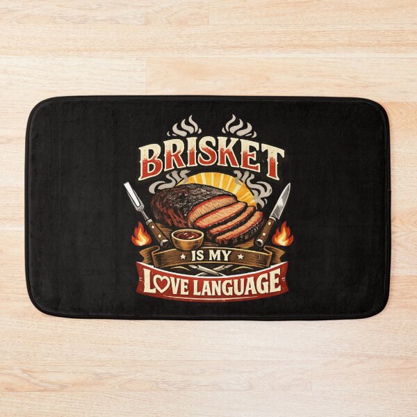 Item preview, Brisket Is My Love Language - Funny BBQ Meat Lover Barbecue designed and sold by SidTastic .