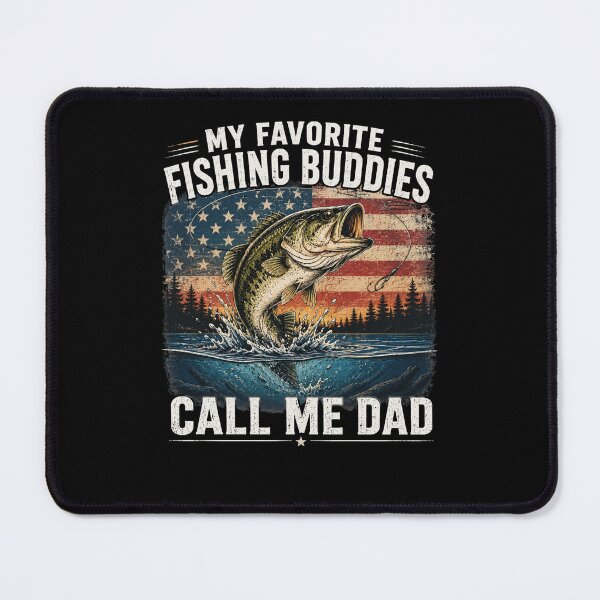 Item preview, Fishing Buddies Funny Bass Fisherman Graphic designed and sold by FormalDehyena.