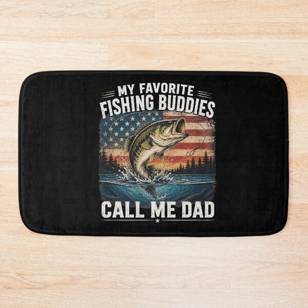 Item preview, Fishing Buddies Funny Bass Fisherman Graphic designed and sold by FormalDehyena.
