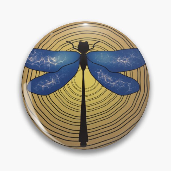 Item preview, Lightning Wing Dragonfly Wood Ring designed and sold by NaturePsyche.