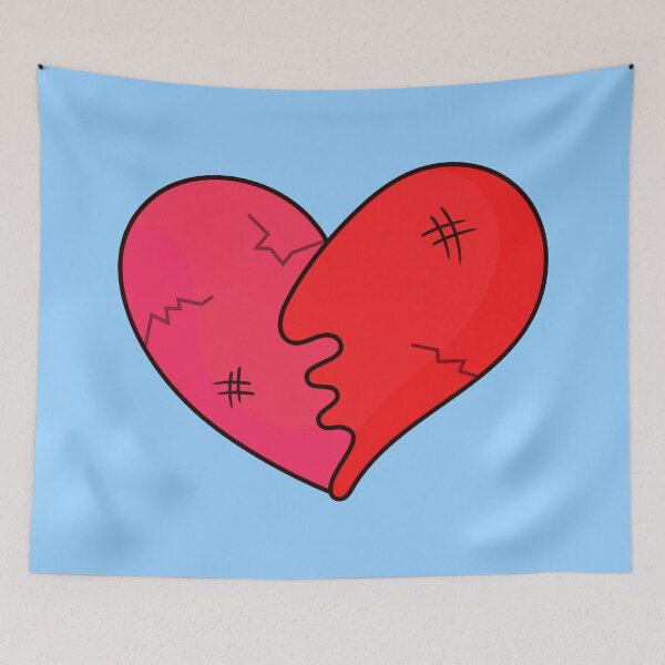 Item preview, Just a broken heart  designed and sold by DibujandoPorfa.