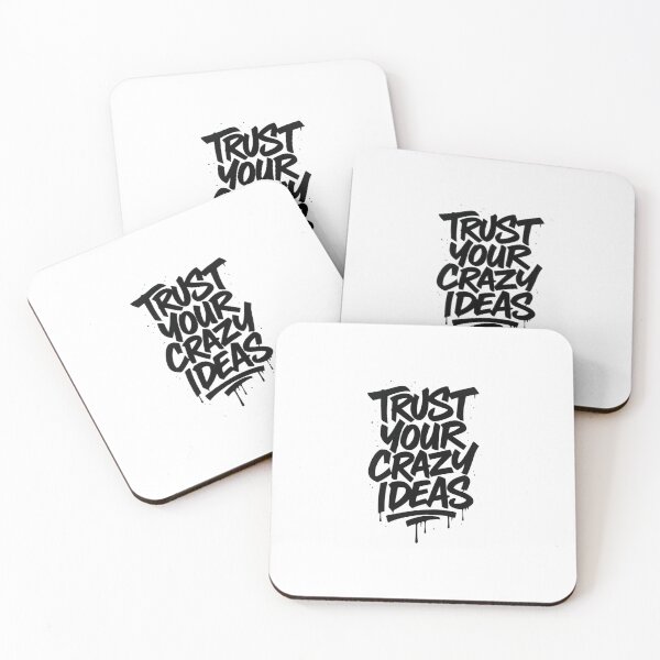 Item preview, Trust Your Crazy Ideas Quote designed and sold by nyxium-art.