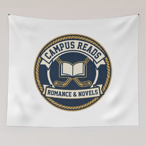 Item preview, Campus Reads - Romance and Novels - Bookish Varsity Emblem designed and sold by Fatomfatom.