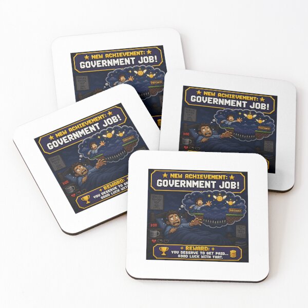 Item preview, New Achievement: Government Job designed and sold by Southern Doll Designs.
