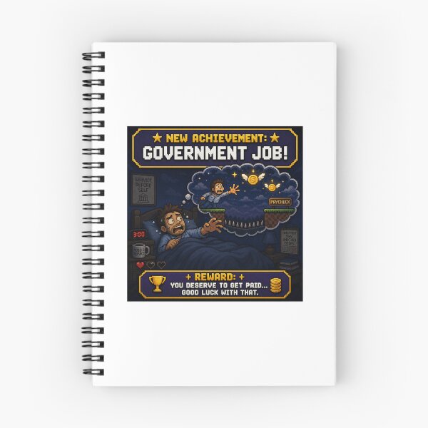 Item preview, New Achievement: Government Job designed and sold by JR Designes.