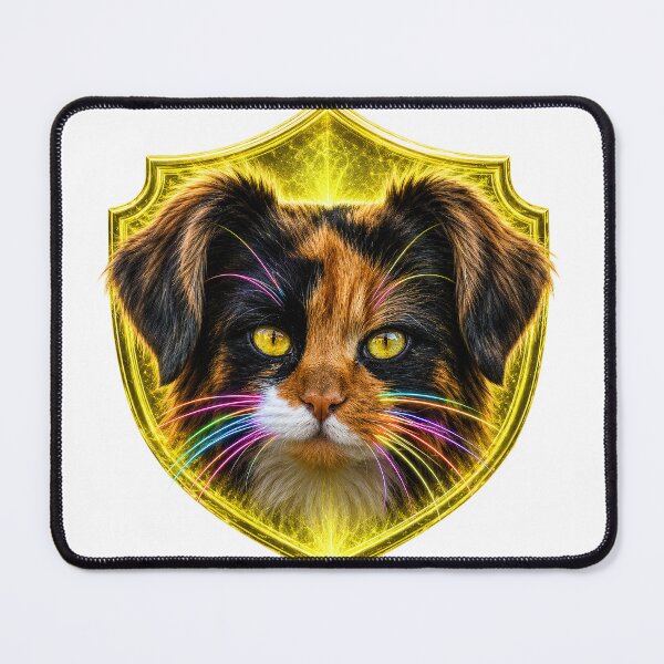 Item preview, Rainbow Cat-Dog – Be Who You Want To Be designed and sold by Les Pics'n'Pop de Lara.