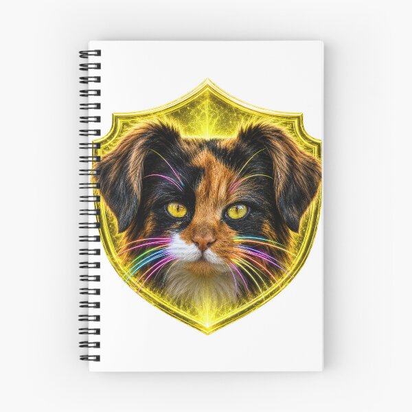 Item preview, Rainbow Cat-Dog – Be Who You Want To Be designed and sold by Les Pics'n'Pop de Lara.