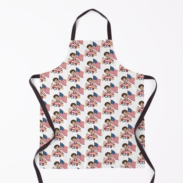 Item preview, USA Flag Cheering Anime Boy Art designed and sold by Anne97s.