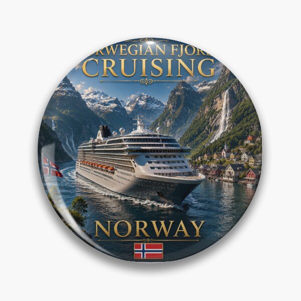 Item preview,  Fjord Cruising — Norway designed and sold by globetrottergfx.