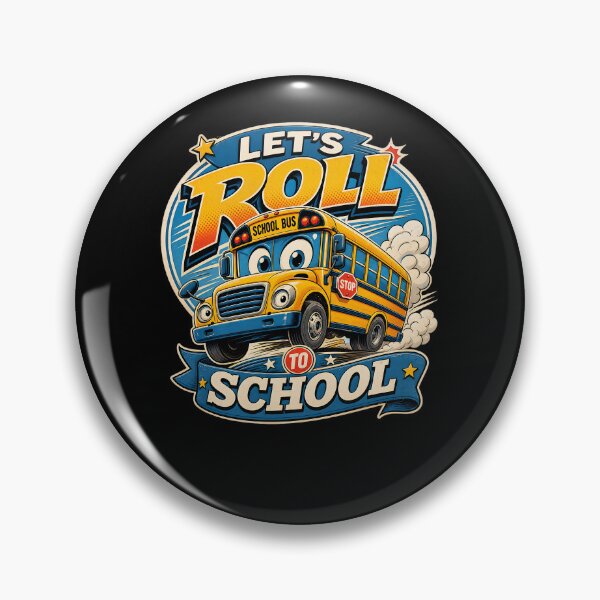 Item preview, School Bus Buddy designed and sold by FreshPixelArt.