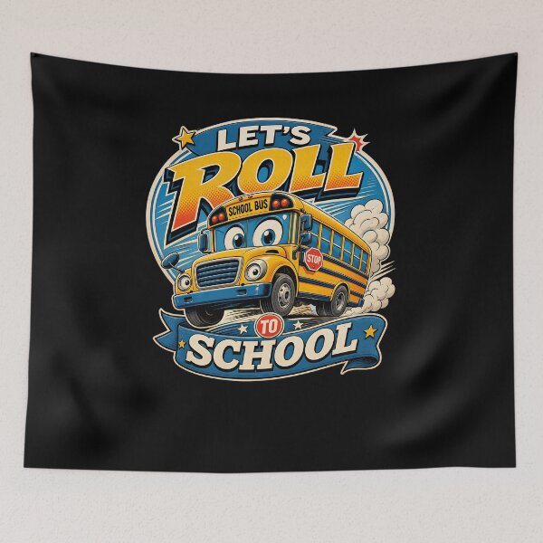 Item preview, School Bus Buddy designed and sold by FreshPixelArt.