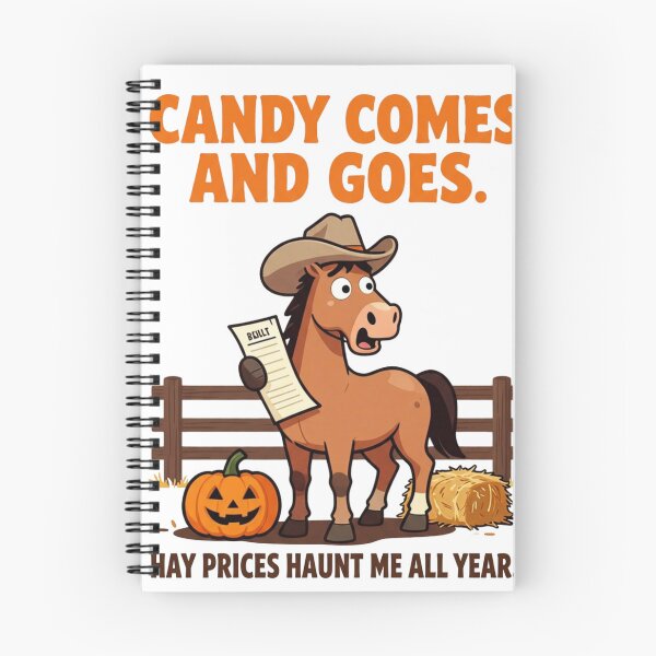 Item preview, Funny Horse Ranch Halloween Design designed and sold by GreyMothStudio.