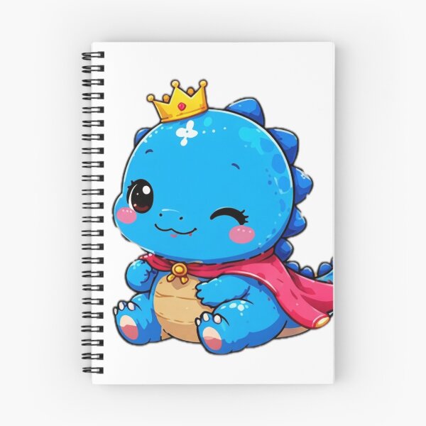 Item preview, Cute Dinosaur Prince Sticker designed and sold by DailyDoodlesBySumbul.