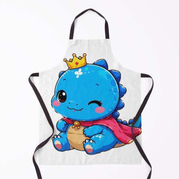 Item preview, Cute Dinosaur Prince Sticker designed and sold by DailyDoodlesBySumbul.
