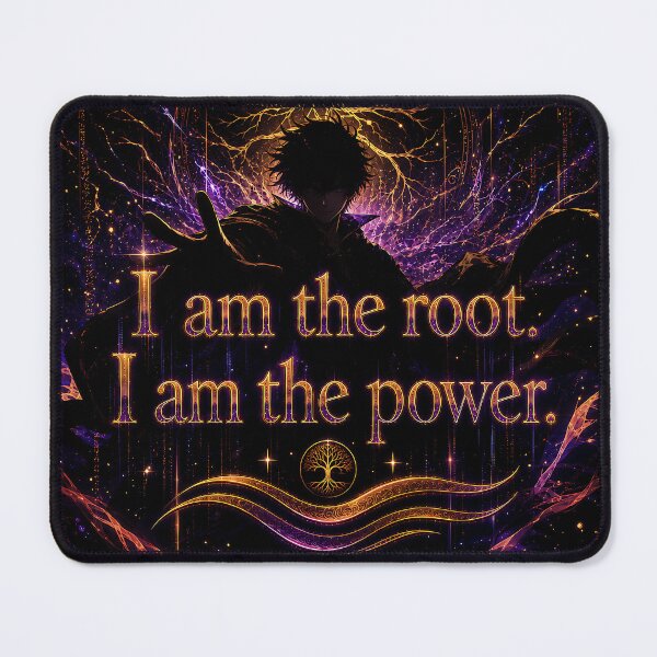 Item preview, I am the root. I am the power.(Anime Ver.) designed and sold by MaxDreamsArt.