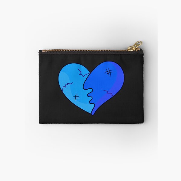 Item preview, Blue heart - Cracked Feelings designed and sold by DibujandoPorfa.