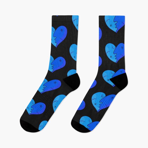 Item preview, Blue heart - Cracked Feelings designed and sold by DibujandoPorfa.