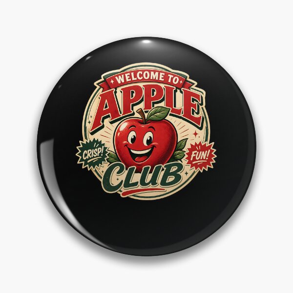 Item preview, Happy Apple Club designed and sold by FreshPixelArt.