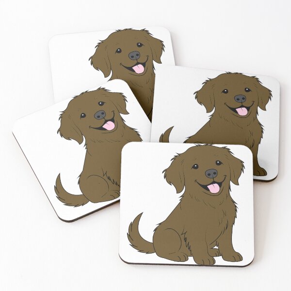 Item preview, Cute Brown Golden Retriever Puppy designed and sold by asterloom.