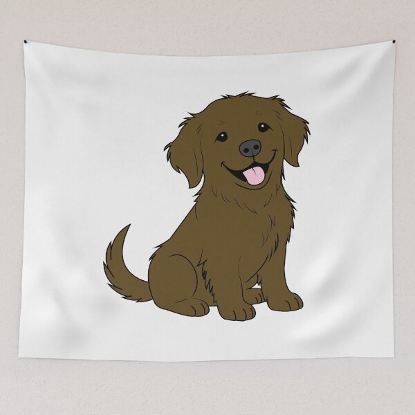 Item preview, Cute Brown Golden Retriever Puppy designed and sold by asterloom.