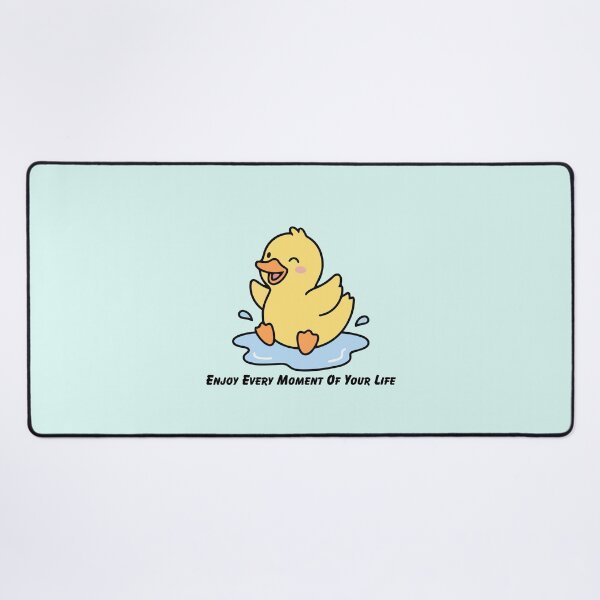 Item preview, Enjoy Every Moment Cute Chick Splashing Water Design – Happy Positive Aesthetic for Stickers, T-Shirts, A-Line Dresses & Gifts designed and sold by SyedaPrints.