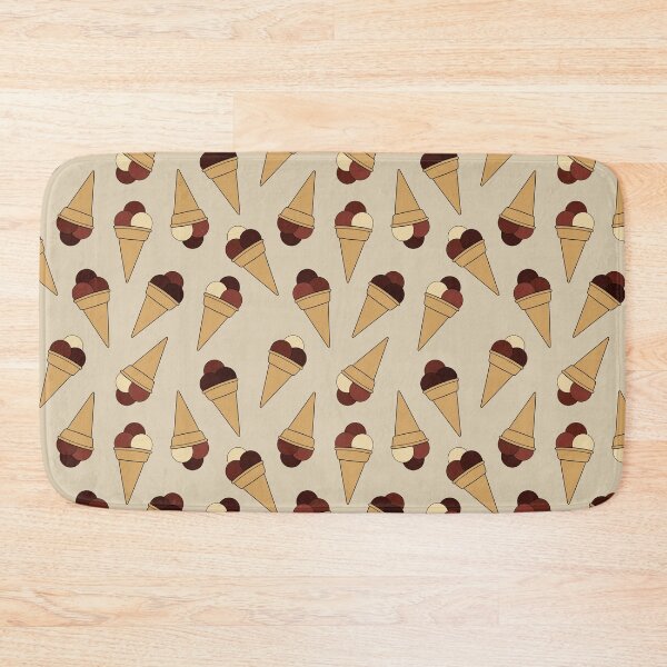 Item preview, Chocolate Ice Cream Illustration Pattern | Summer Design designed and sold by UnhingedBird.