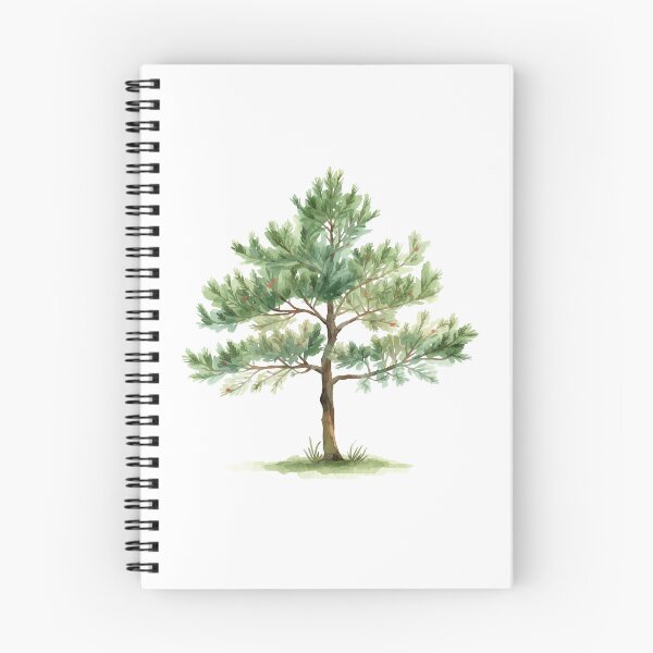Item preview, Pine tree watercolor designed and sold by uunaa.